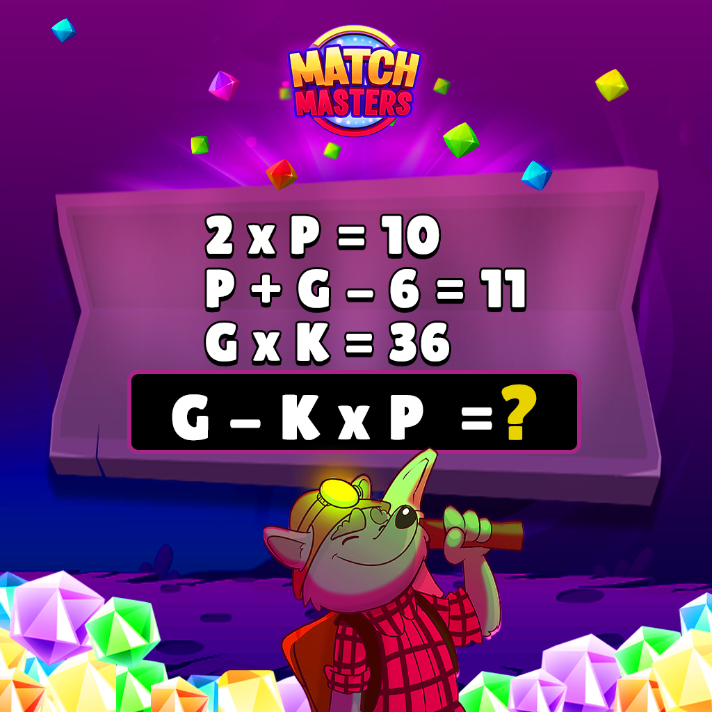 Show off your math skills and find the answer to the equation