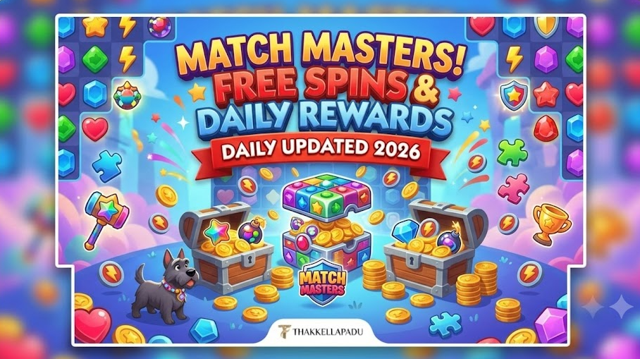 Match Masters Free Boosters, Coins, and Perks