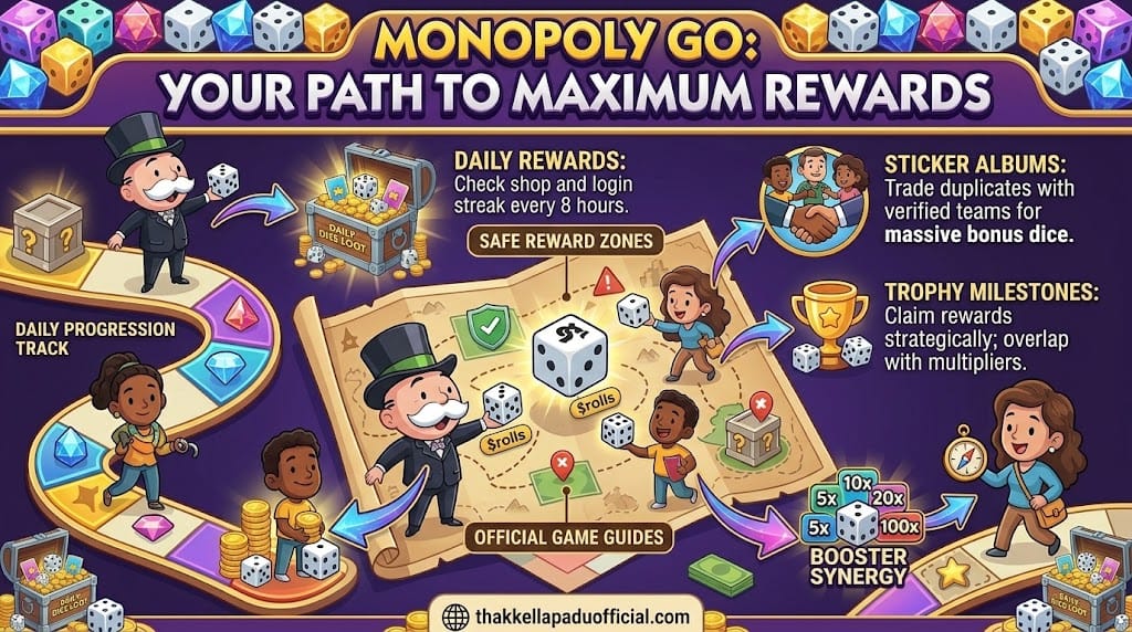 Monopoly Go free dice links